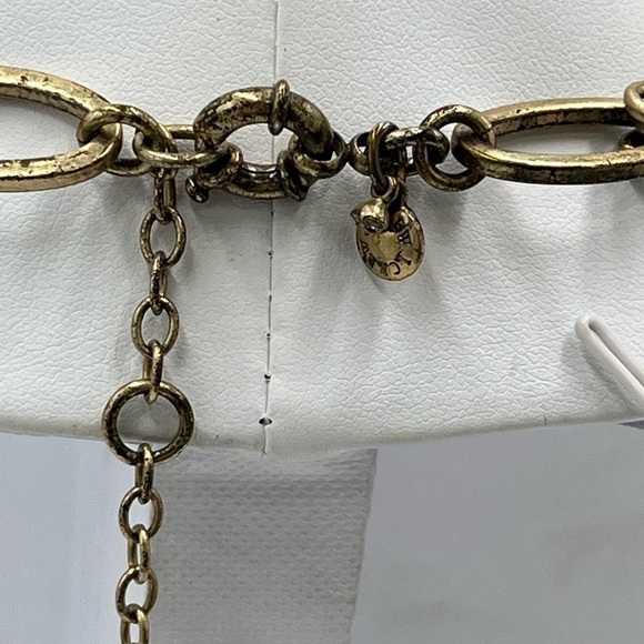 J CREW Fan Fringe statement Necklace Vibrant Fuchsia (Main Line collection) - Picture 9 of 12